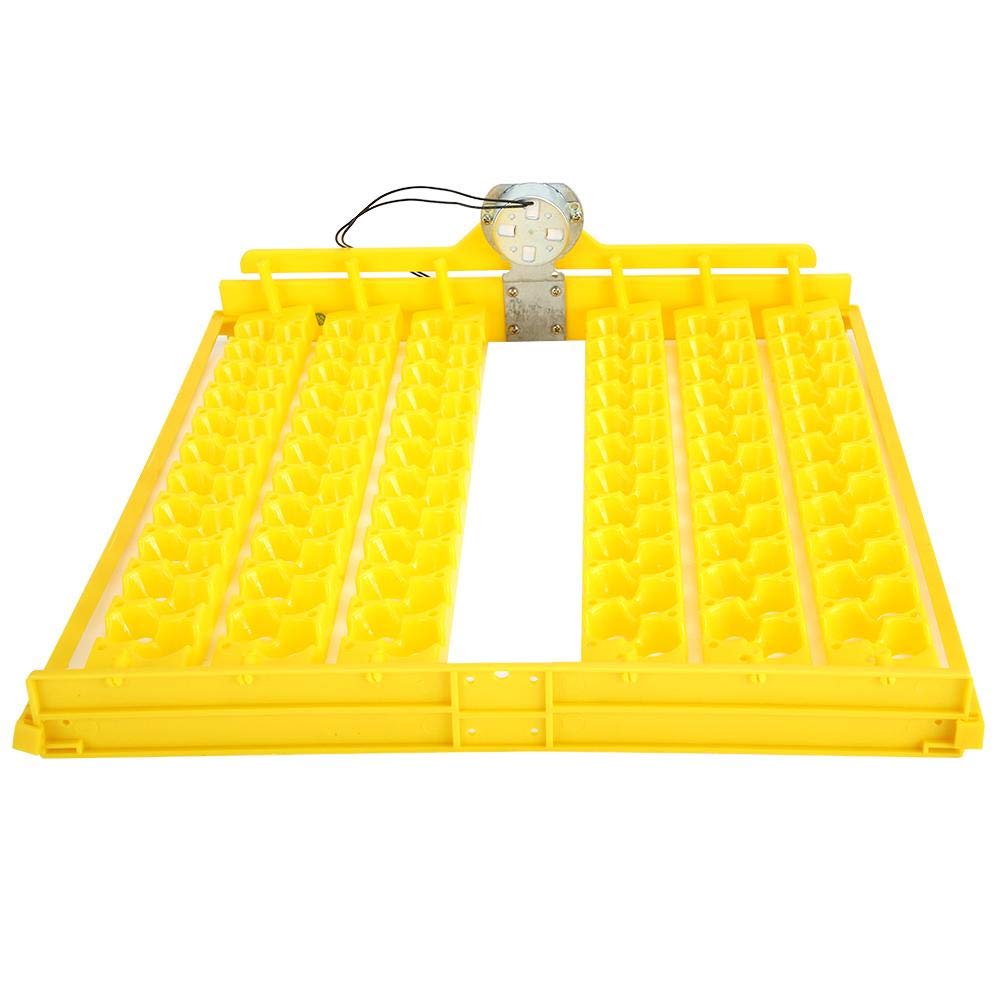 132Pcs Automatic Egg Turner Tray for Chicken Incubators - Egg Incubation Accessory with 110V for Poultry Hatching, Laboratory Use & Home Farming