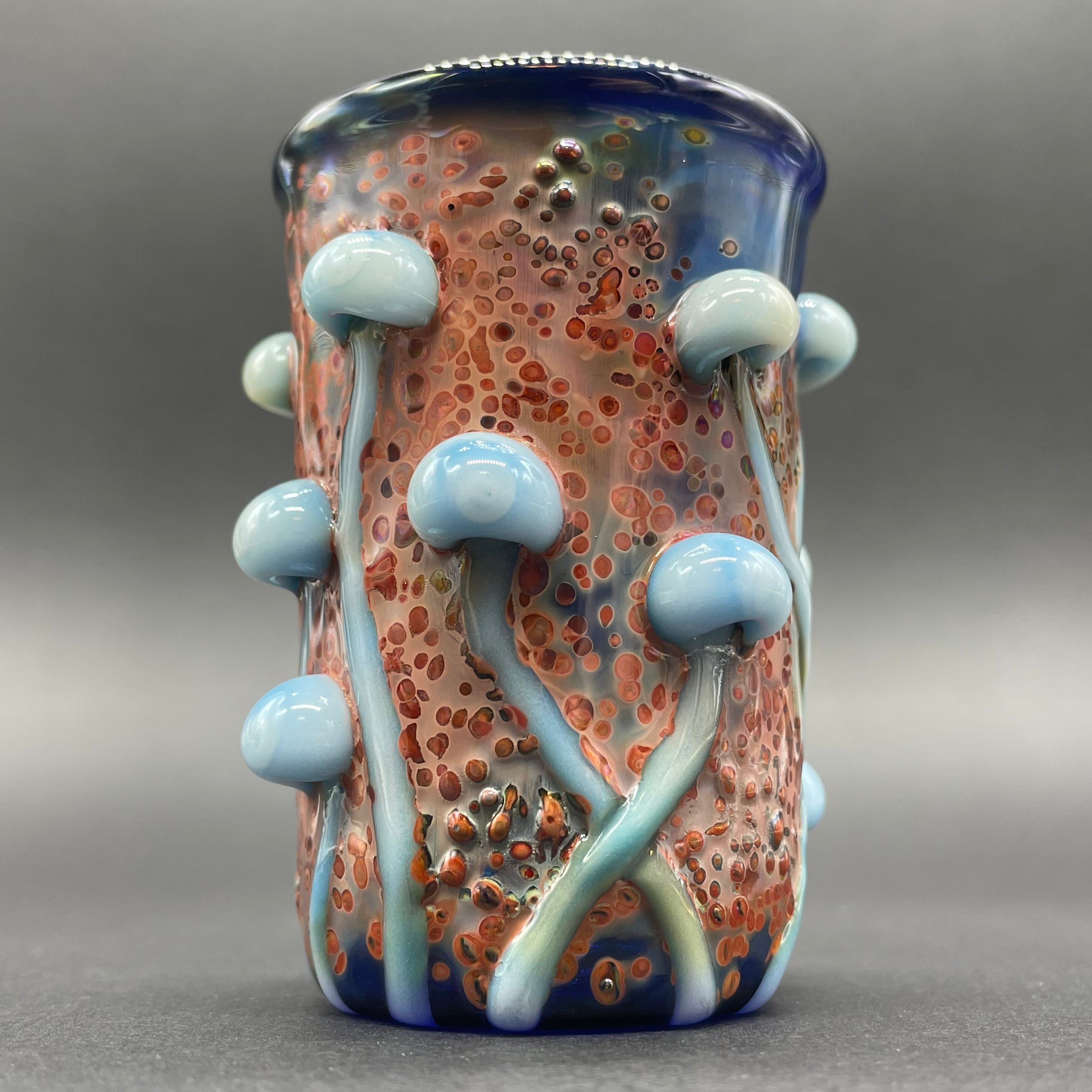 Siberian Mushroom Shot Glass - Unique Handcrafted Ceramic Drinking Cup for Vodka, Whiskey, Tequila - Perfect for Parties, Camping & Home Bar Decor