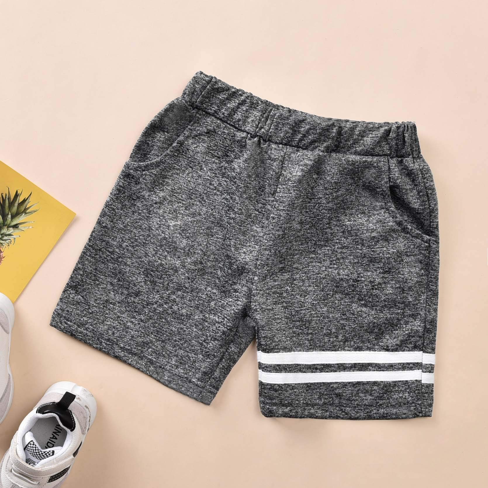 Aalizzwell Boys' Camouflage Short Sleeve T-Shirt & Shorts Set - Summer Toddler Outfit for Playground, Beach & Outdoor Adventures