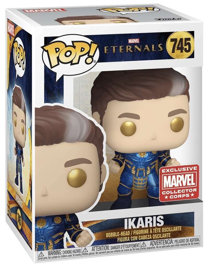 Marvel Eternals Ikaris Action Figure - Official Marvel Collector Corps Exclusive - Perfect for Marvel Fans, Collectors & Superhero Display
