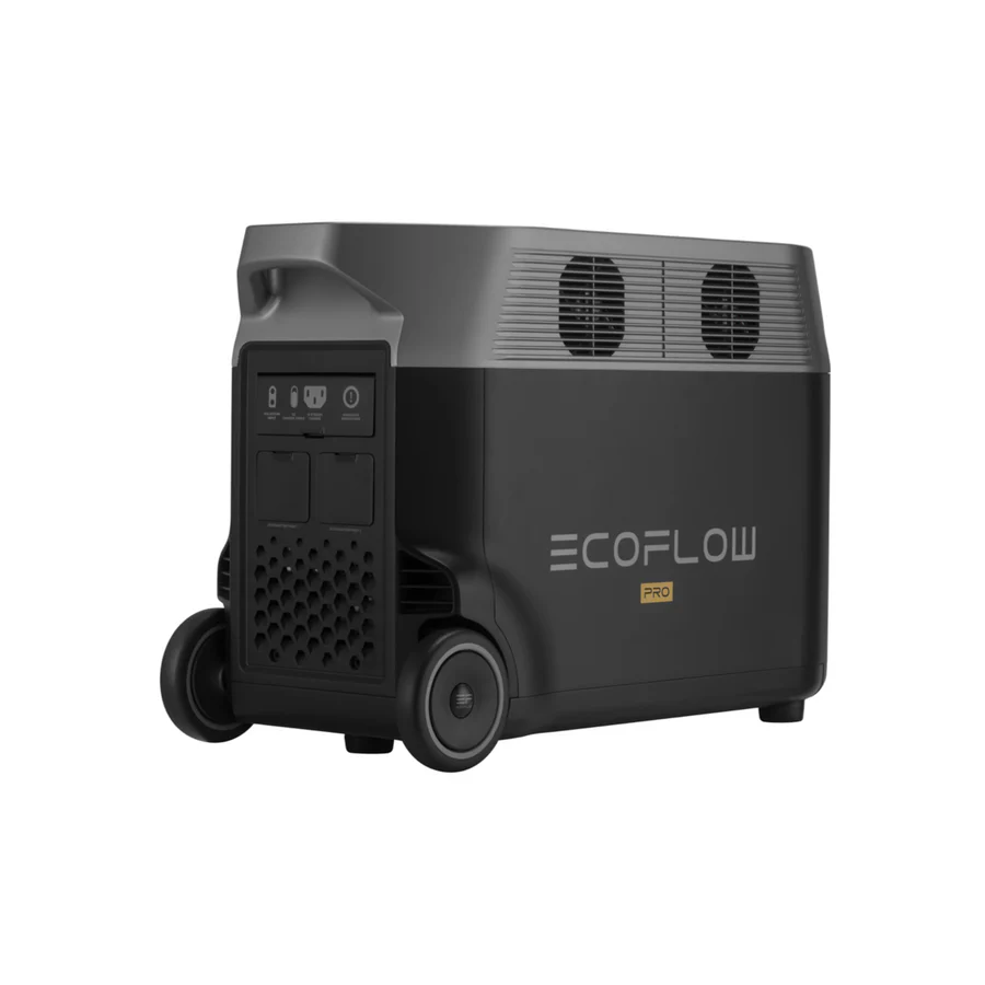 EcoFlow DELTA Pro Portable Power Station (2 Units) + Double Voltage Hub + 306A Transfer Switch for Home Backup, RV, Camping & Off-Grid Power Supply