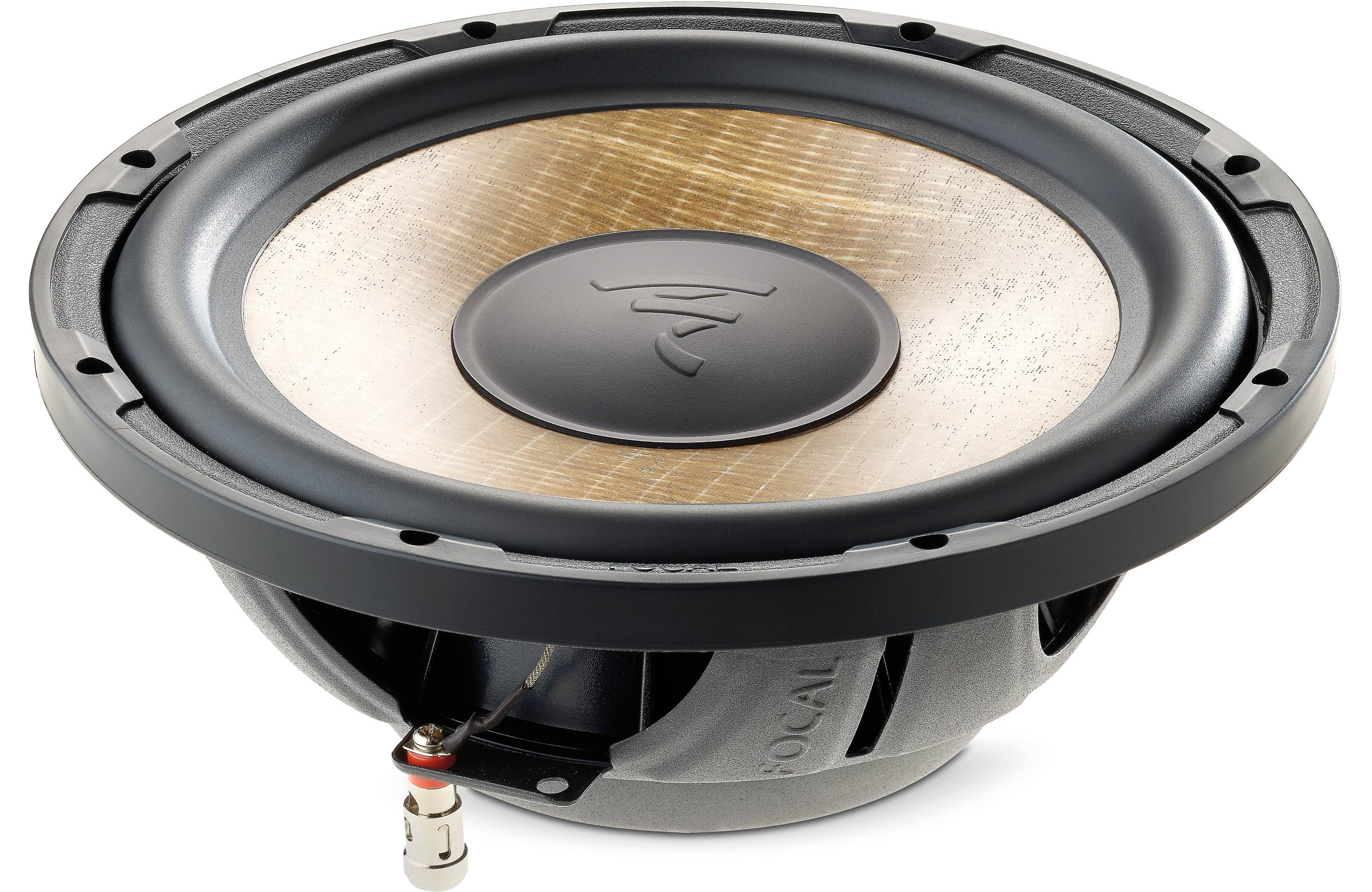 Focal SUB P 25FSE 10 Flax EVO Series 4 Ohm Shallow Component Subwoofer - Premium Car Audio Bass for Trucks & SUVs - Perfect for Custom Installations & Upgraded Sound Systems