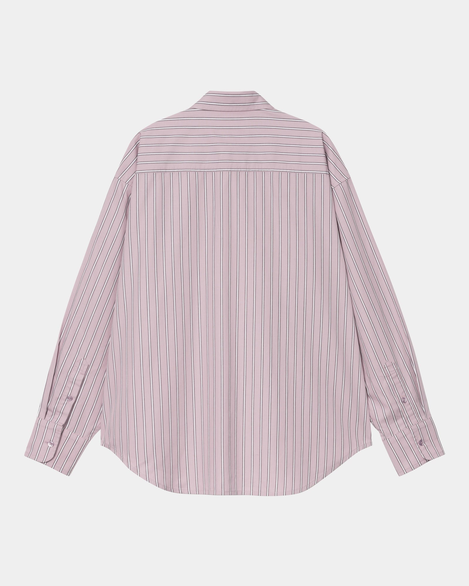 Women's Grimsby Stripe Shirt - Pink Fog Casual Button Down Top | Perfect for Office Wear, Date Night & Spring Outfits