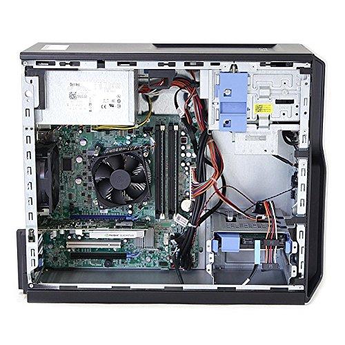 Dell Precision T1600 Workstation PC - Intel Xeon E3-1225 Quad Core 3.1GHz (Up to 3.4GHz), 8GB DDR3 RAM, 120GB SSD + 500GB HDD, DVD Drive, Intel HD P3000 Graphics, Windows 10 Pro with Keyboard & Mouse - Perfect for CAD, Video Editing & Business Workstations
