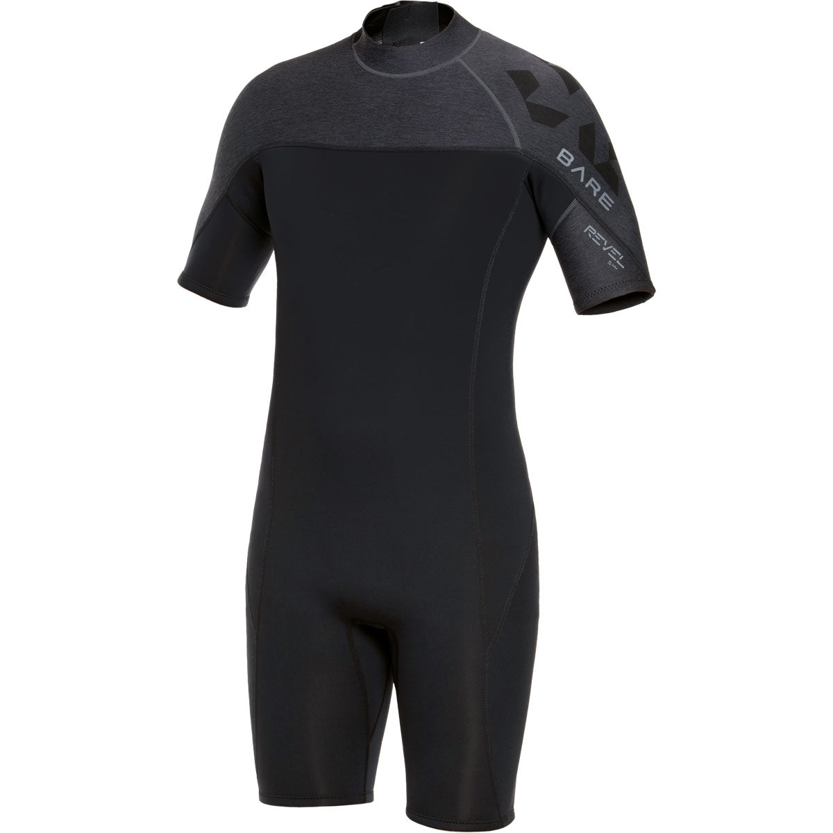 Bare Revel Shorty 2mm Wetsuit - Premium Neoprene Scuba Diving & Snorkeling Gear for Warm Water Adventures