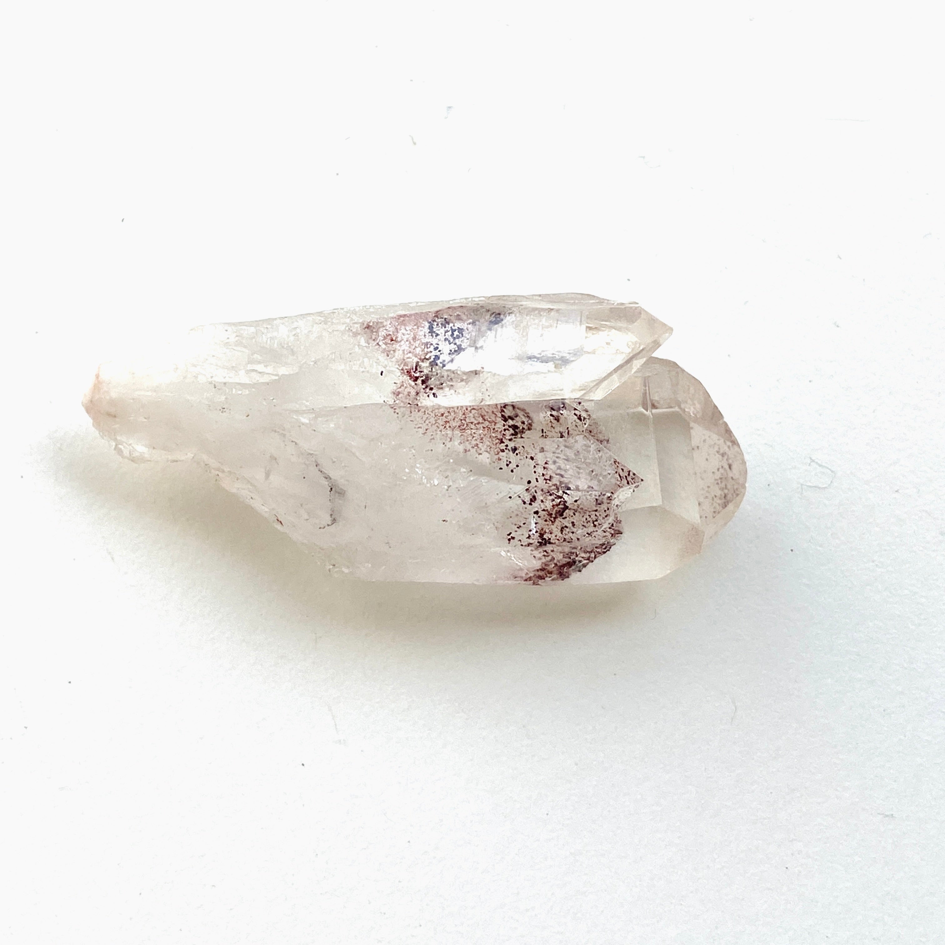 Premium Fire Quartz Phantom Crystal - 22g, 51x26mm (INFQ 02) - Perfect for Meditation, Energy Healing & Spiritual Decor