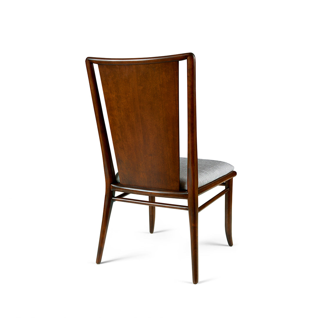Martine Upholstered Side Chair - Modern Accent Chair for Living Room, Dining Room & Office - Comfortable Fabric Upholstered Seat with Wooden Legs - Perfect for Home Decor, Guest Seating & Workspace