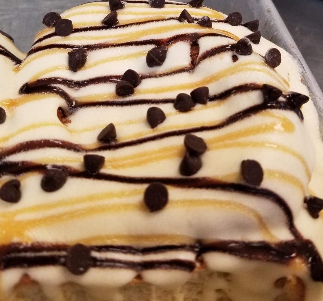 Gourmet Chocolate Caramel Cinnamon Rolls - 12 Pack (6 oz Each) | Fresh Baked Pastries for Breakfast, Brunch & Dessert | Perfect for Holidays & Special Occasions