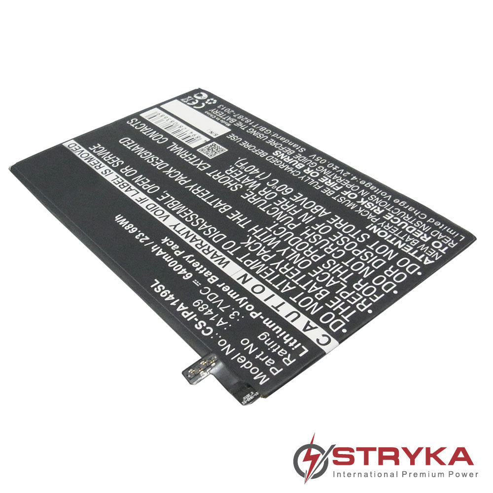 Apple iPad Mini 2 & 3 Replacement Battery - 3.7V 6400mAh Li-Polymer - Long Lasting Power for iPad Mini 2nd & 3rd Gen - Perfect for Gaming, Reading & Work on the Go