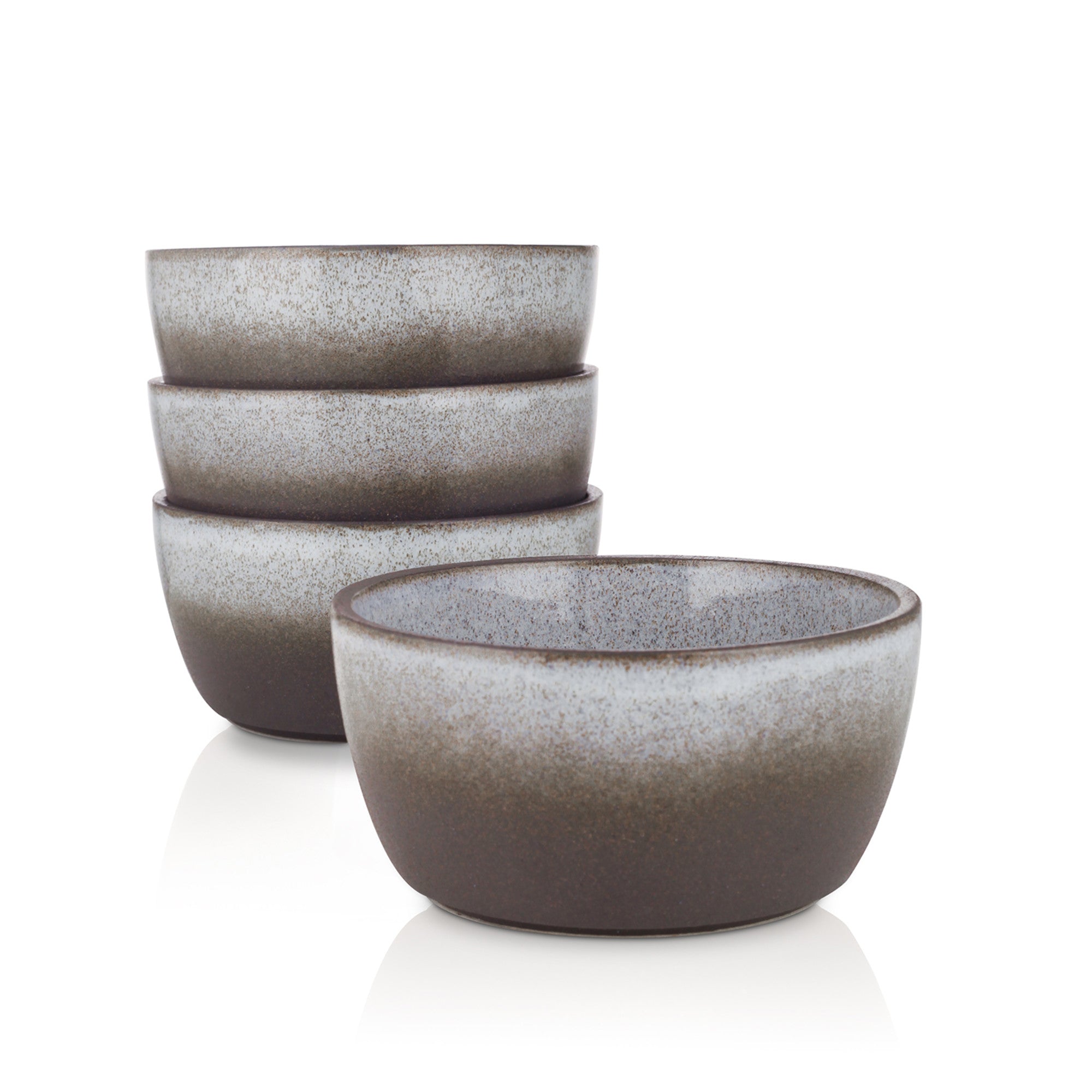 Vince Stoneware Bowl Set - Gray, Green & Blue Handmade Ceramic Bowls for Soup, Salad & Serving | Perfect for Dining, Entertaining & Kitchen Decor