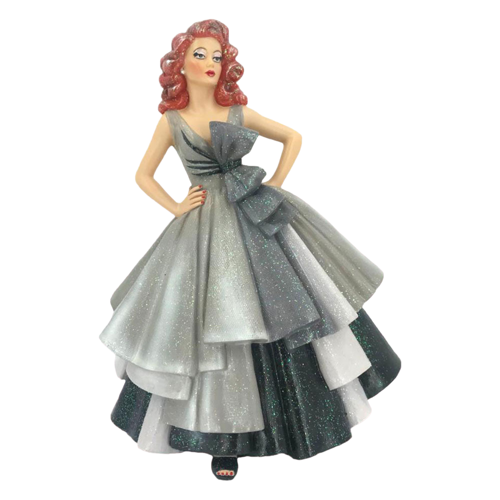 Ella Gonza Drag Queen Collectible Figurine by December Diamonds - Perfect for Pride Decor, LGBTQ+ Gifts & Drag Show Enthusiasts