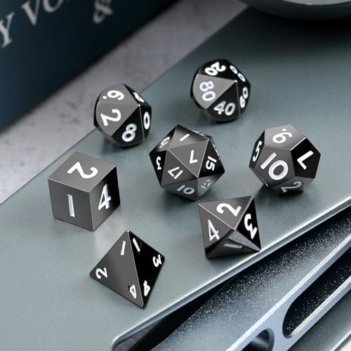 10mm Black With White Num