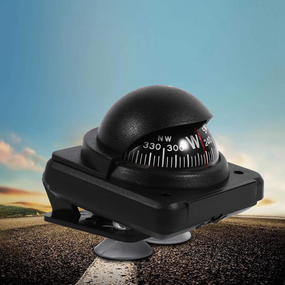 Universal Black Digital Car Mount for Windshield - Compatible with Cars, Trucks, Boats & Watercraft | Hands-Free Phone Holder for Safe Driving & Navigation