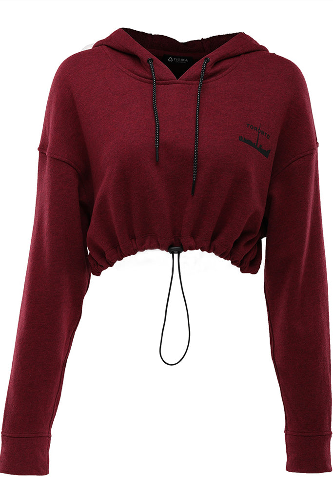 TITIKA Toronto Hoodie II - Women's Fashion Pullover Sweatshirt | Cozy Winter Hooded Sweater for Casual Wear & Outdoor Activities