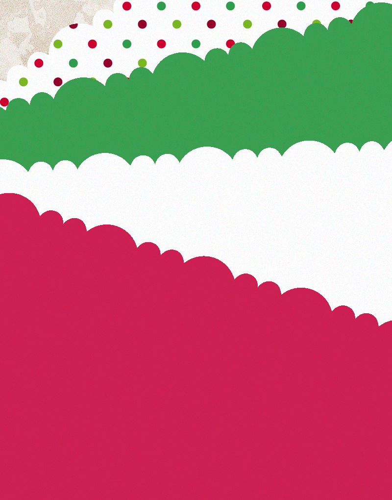 Festive Scalloped Tissue Paper for Gift Wrapping, Party Decorations & DIY Crafts - Holiday Dotology Design for Christmas, Birthdays & Special Occasions