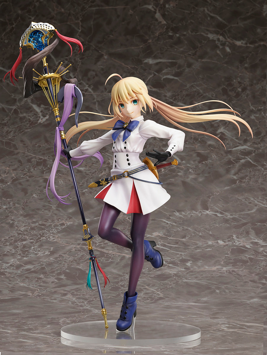 Aniplex 1/7 Scale Figure - Fate/Grand Order Caster/Altria Caster Statue - Collectible Anime Character Model for Display & Gaming Room Decor
