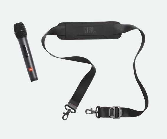 JBL PartyBox On-The-Go Essential Portable Bluetooth Party Speaker with Wireless Microphone - Perfect for Outdoor Gatherings, Beach Parties & Home Karaoke (JBLPBOTGESAM)