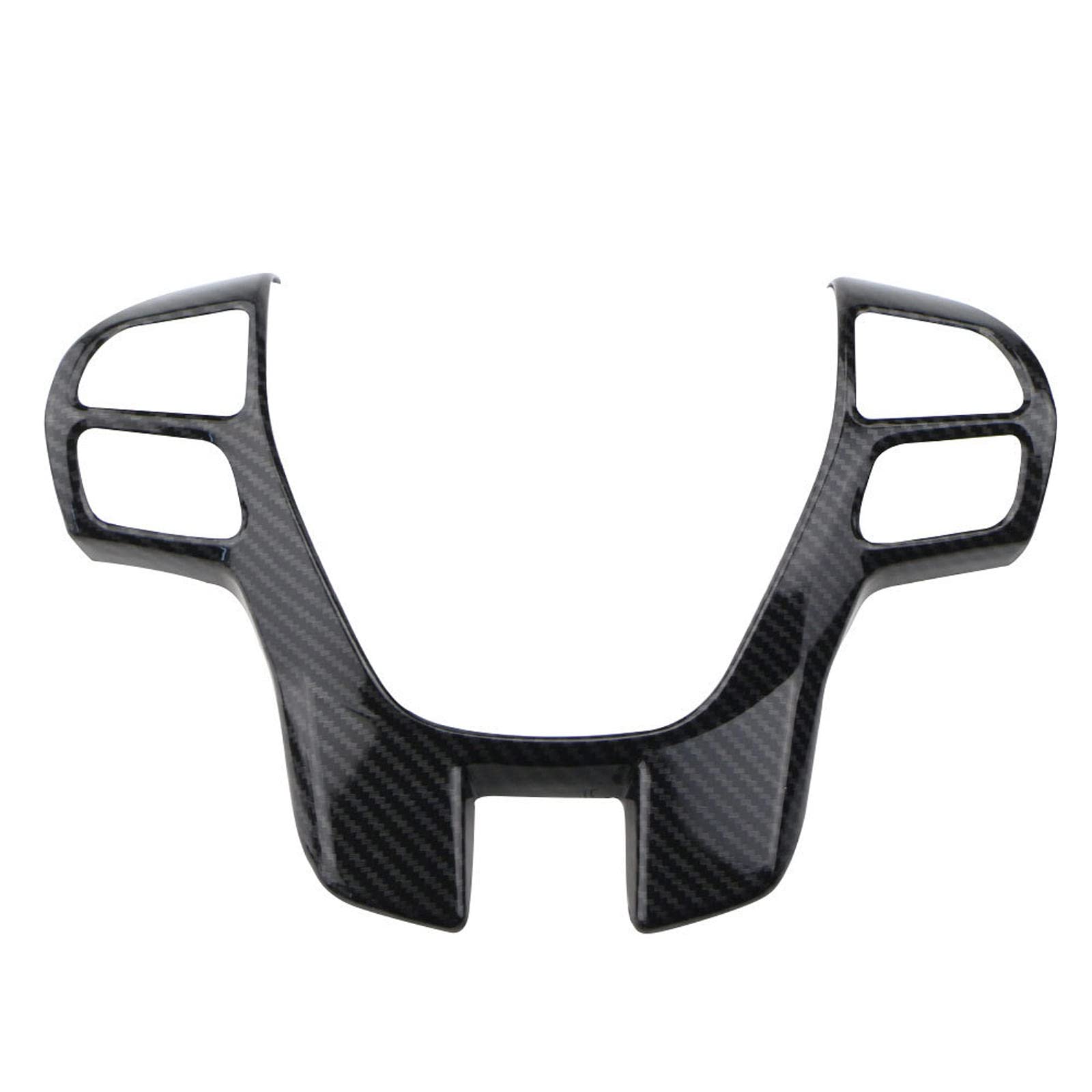 Premium Carbon Fiber Steering Wheel Cover Trim - Universal Fit for Ford Ranger Everest Endeavour 2015-2021 - Enhances Grip & Style - Perfect for Daily Driving & Car Enthusiasts