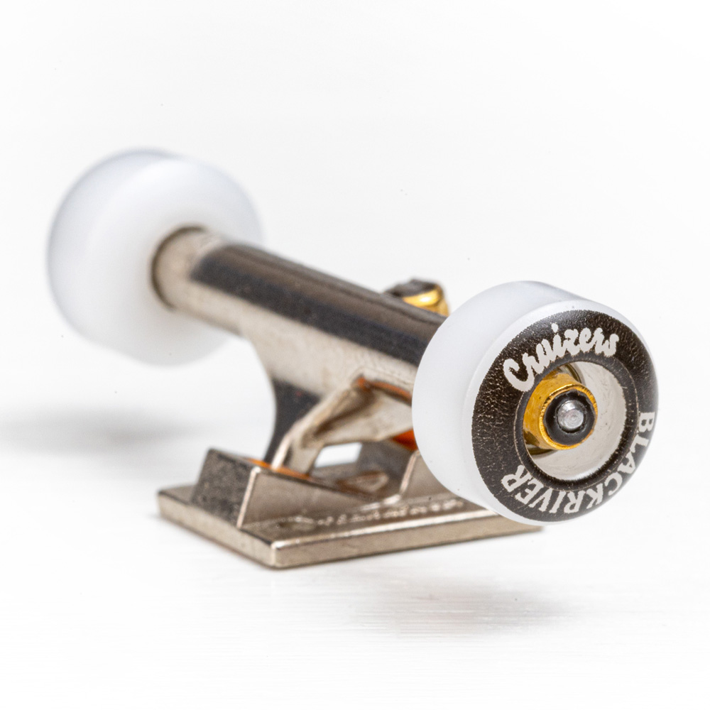 Blackriver Cruizer Fingerboard Wheels - High Performance Skateboard Wheels for Fingerboarding - Perfect for Tricks, Stunts & Mini Skateboarding at Home or Office