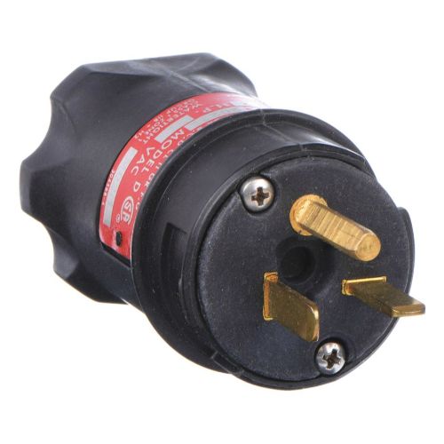 30% Glass Reinforced NCP U-Line Thermoplastic Polyester Plug - 20A, 120/240VAC - Ideal for Industrial Equipment & Heavy-Duty Electrical Applications
