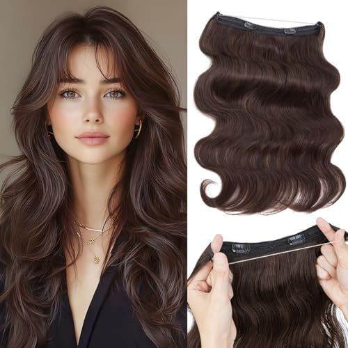 Wavy-Dark Brown