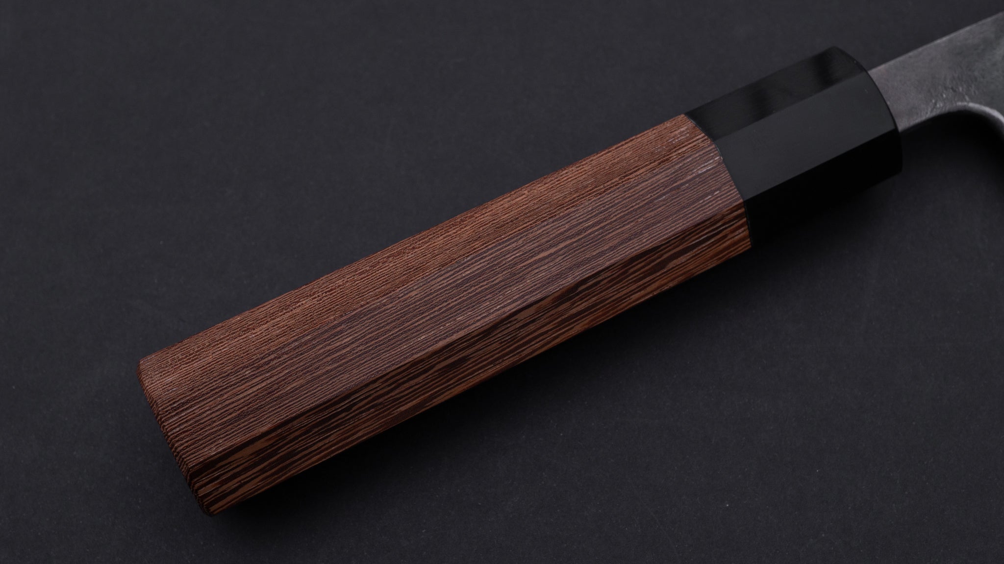 Jiro Tsuchime Wa Santoku 165mm Japanese Chef Knife with Taihei Tagayasan Handle - Perfect for Slicing, Dicing & Chopping Vegetables, Meat & Fish in Professional & Home Kitchens