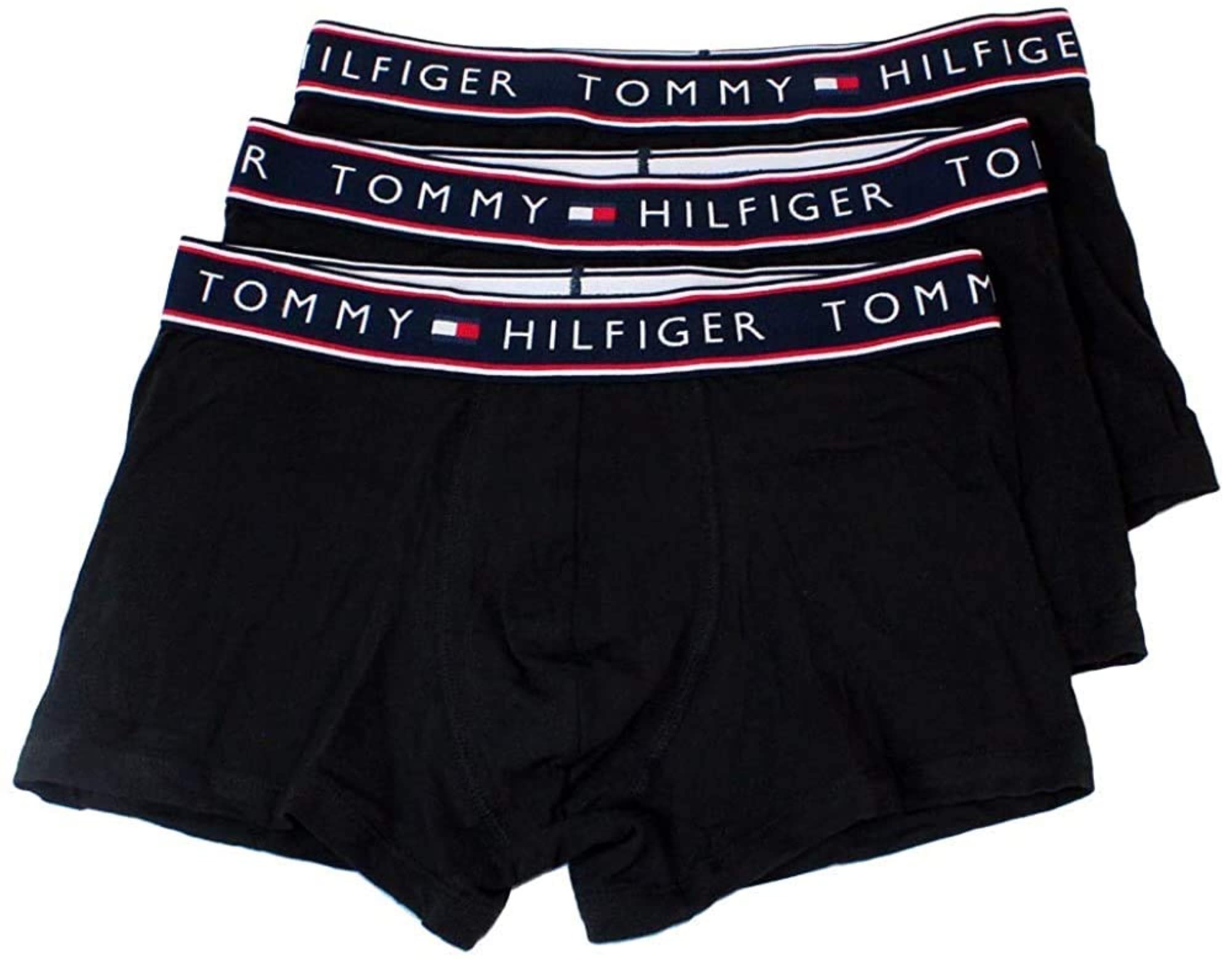 Tommy Hilfiger Men's Cotton Stretch Underwear Trunk - Soft Breathable Boxer Briefs for Comfort & Support - Perfect for Everyday Wear, Workout & Lounge