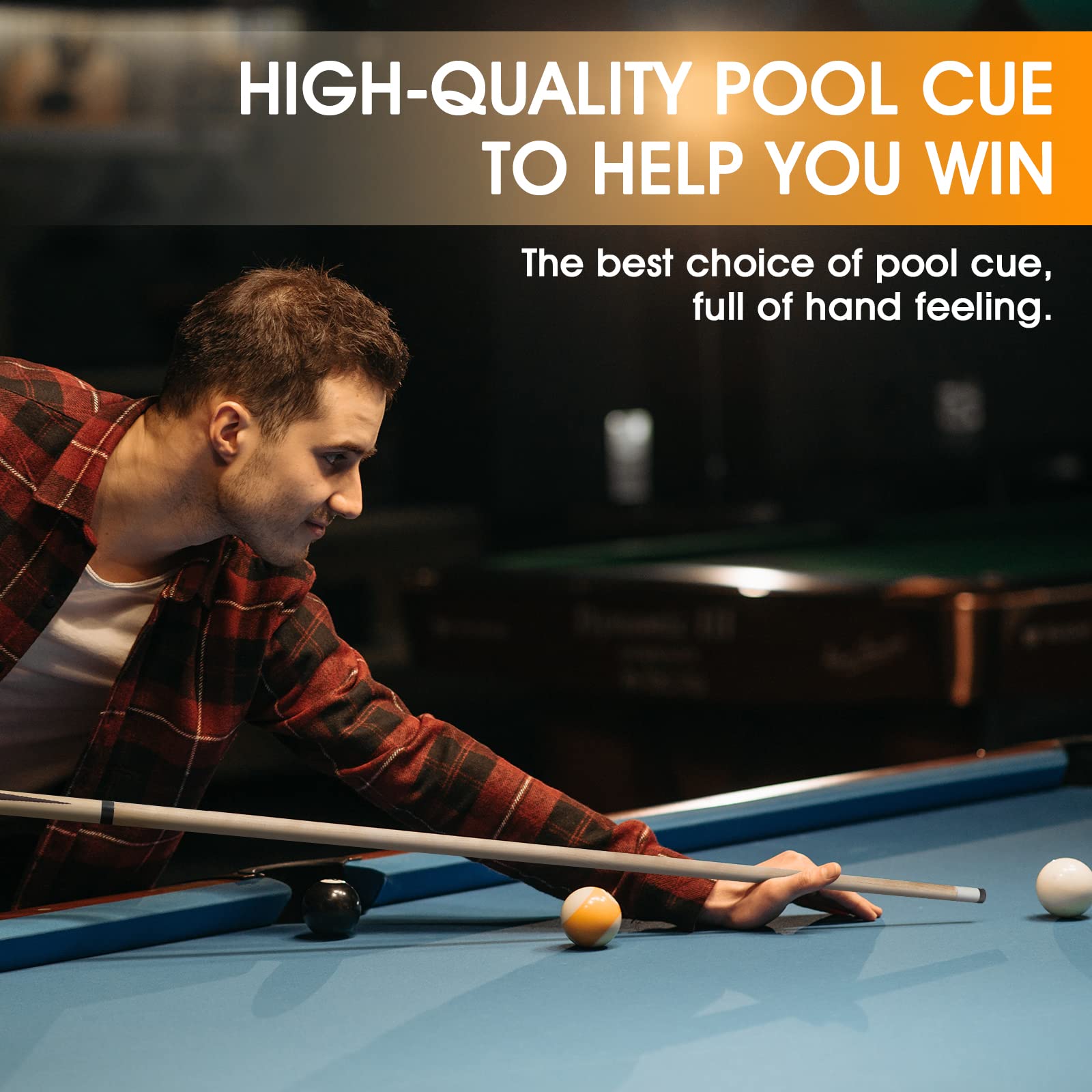 Premium Pool Cue Stick Set - 48