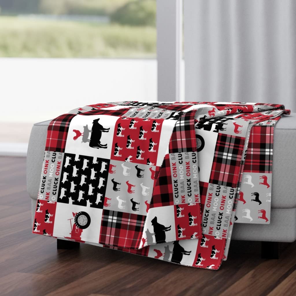Soft Plush Minky Throw Blanket 50