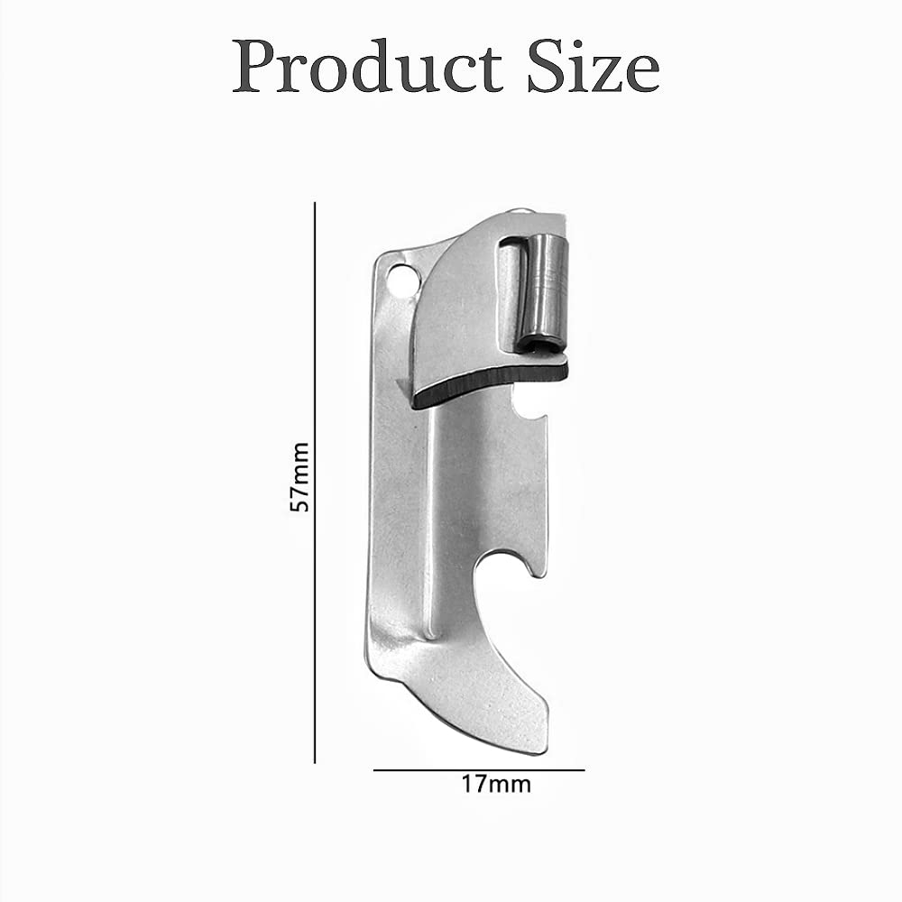 3PCS Military Can Opener - Portable Manual for Camping & Outdoor Use