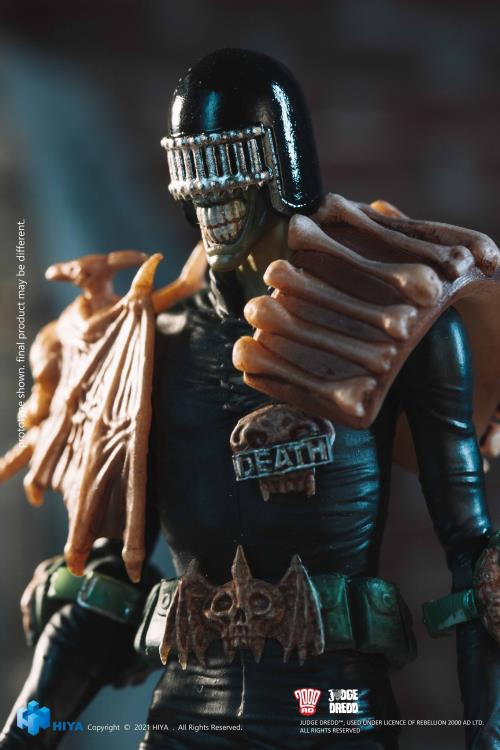 1/18 Scale HIYA 4-Inch Judge Death Action Figure - Exquisite Mini Collectible Series for Display & Diorama Scenes | Perfect for Superhero Fans & Model Enthusiasts