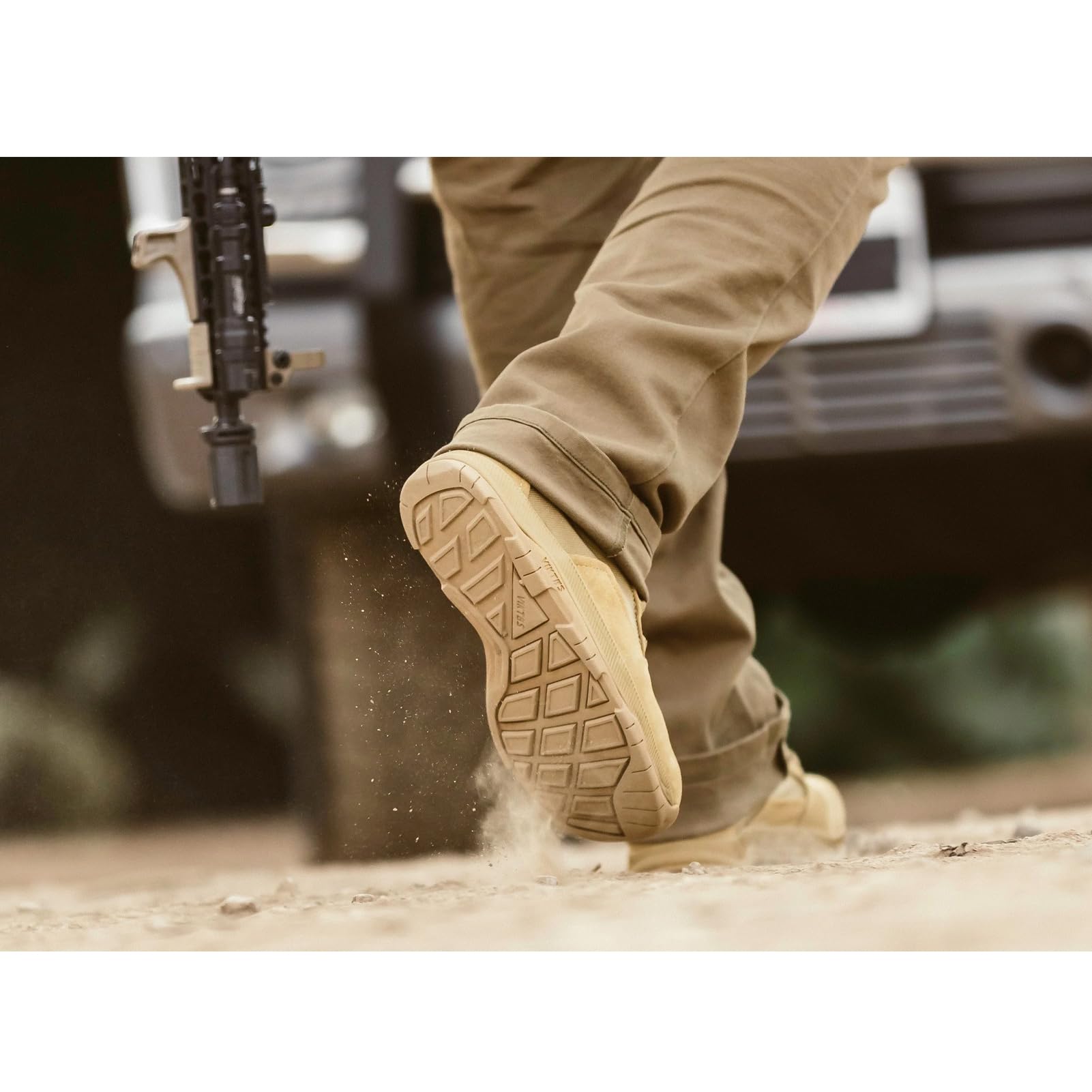 VIKTOS Men's Tactical Combat Boots - Lightweight, Durable & Water-Resistant with High Traction Slip-Resistant Sole | Perfect for Military, Hiking, Outdoor Adventures & Work Safety