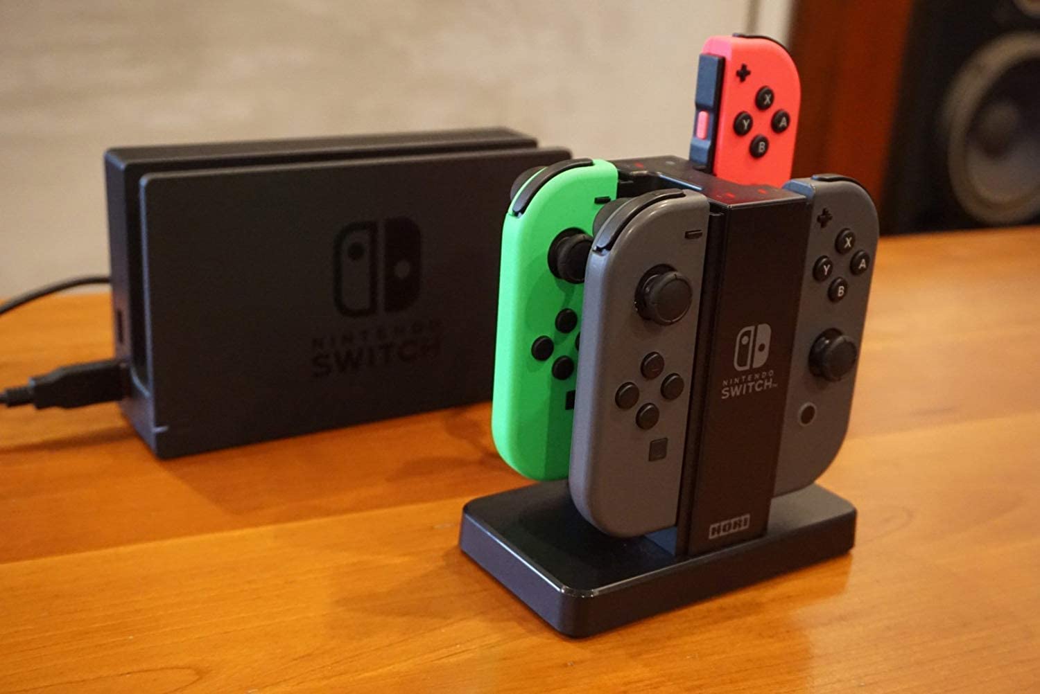 Nintendo Switch Joy-Con Charging Dock - Dual Controller Charging Station for Nintendo Switch & Switch OLED - Perfect for Gaming Sessions & Multiplayer Play