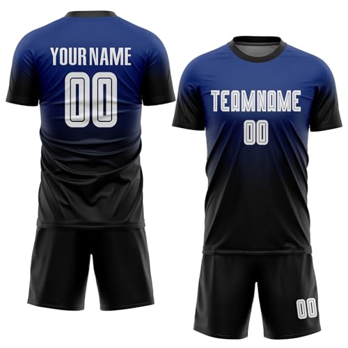 Gradient Royal-white-black