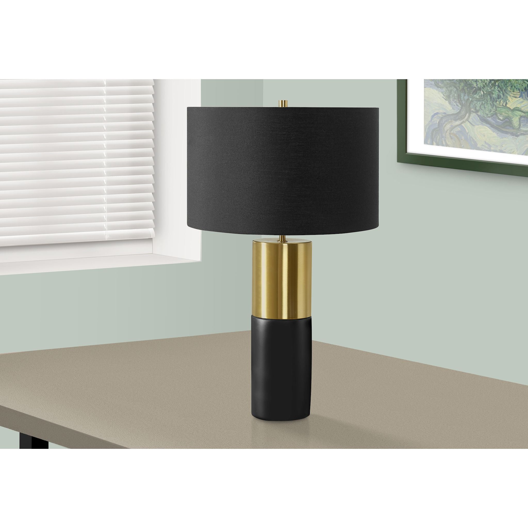 Aella Modern Table Lamp - 25.00 - Bedside, Living Room, Office Lighting for Home Decor & Reading