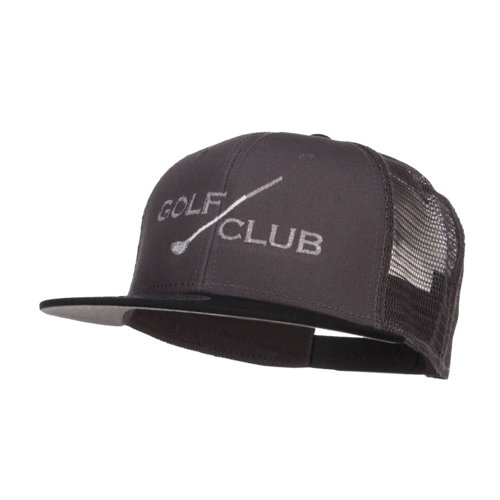 E4Hats.com Golf Club Embroidered Mesh Snapback Cap - Adjustable Dad Hat for Men & Women - Perfect for Golfing, Outdoor Sports & Casual Wear