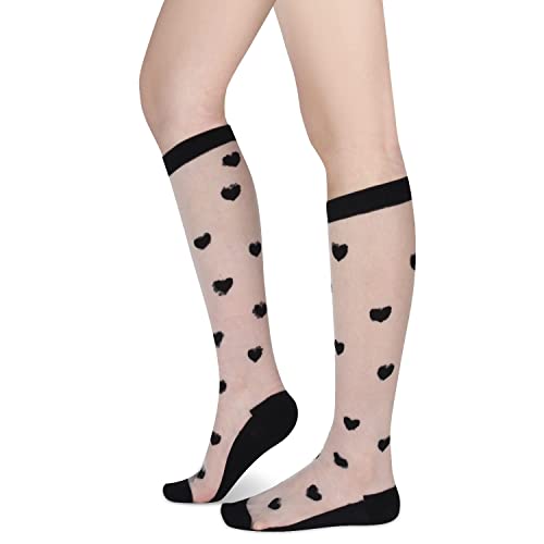 Heart Polka Black