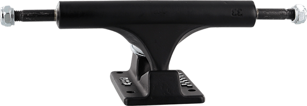 Ace Classic Hi Skateboard Trucks - Flat Black (Set of 2) | Durable Aluminum Alloy for Smooth Rides | Perfect for Street Skating & Park Tricks
