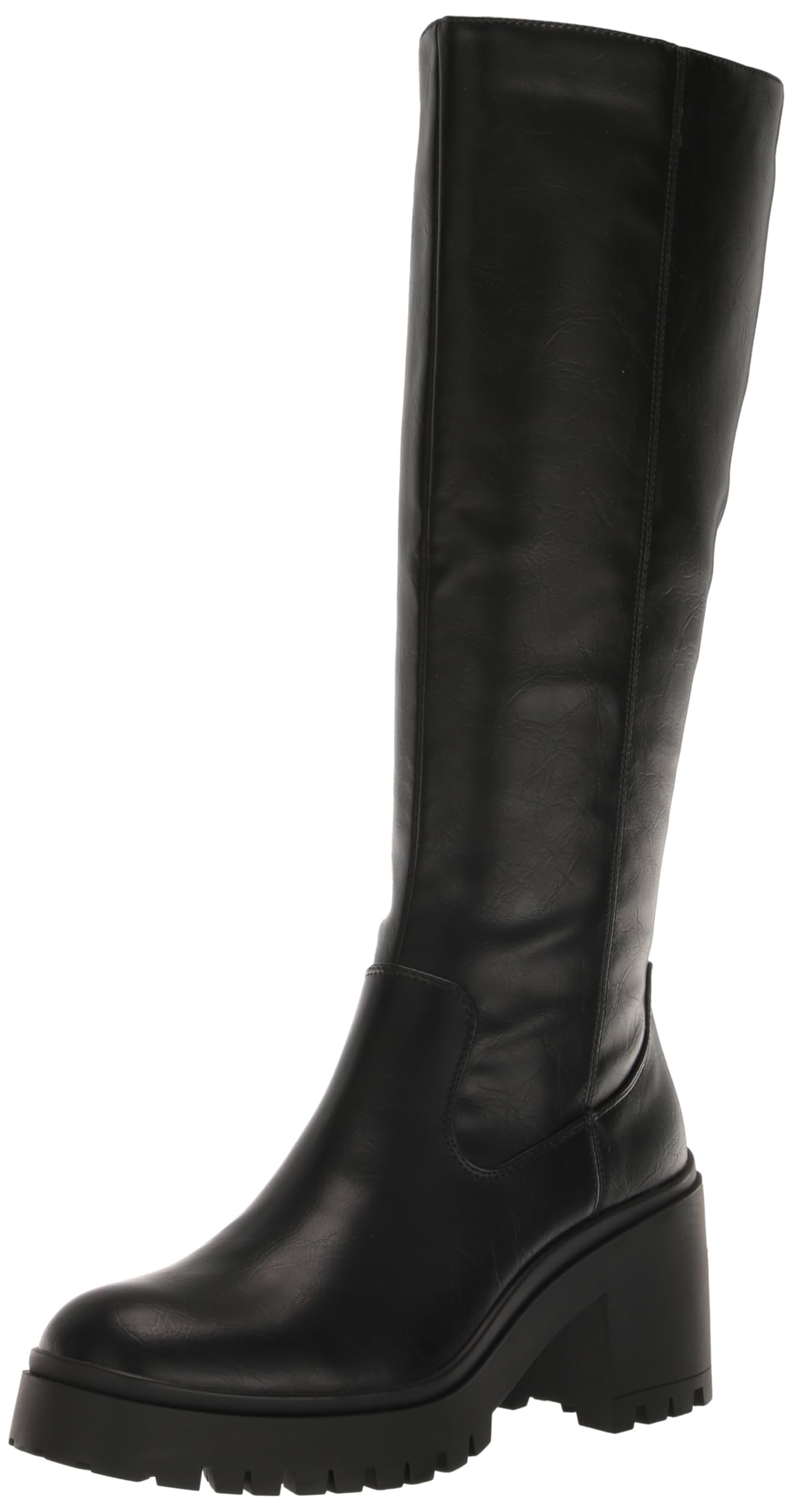 Dirty Laundry Women's Oakleigh Knee High Boots - Black Leather Riding Boots for Women Size 6 | Stylish Fall & Winter Fashion Boots for Casual Outfits, Office Wear & Night Out
