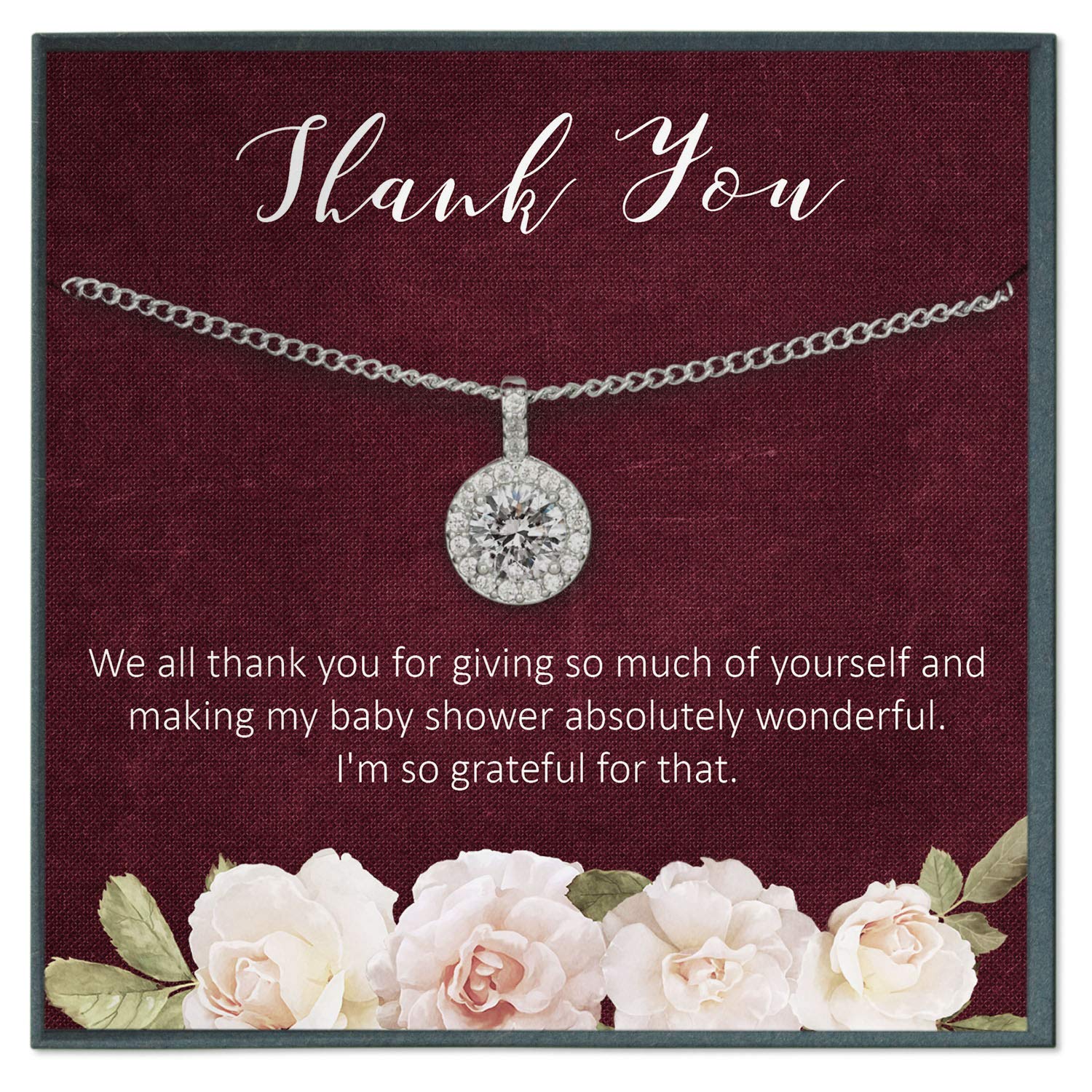 Elegant Pearl Thank You Gift for Baby Shower Hostess - Perfect Hostess Appreciation Gift for Bridal Showers, Weddings & Special Occasions