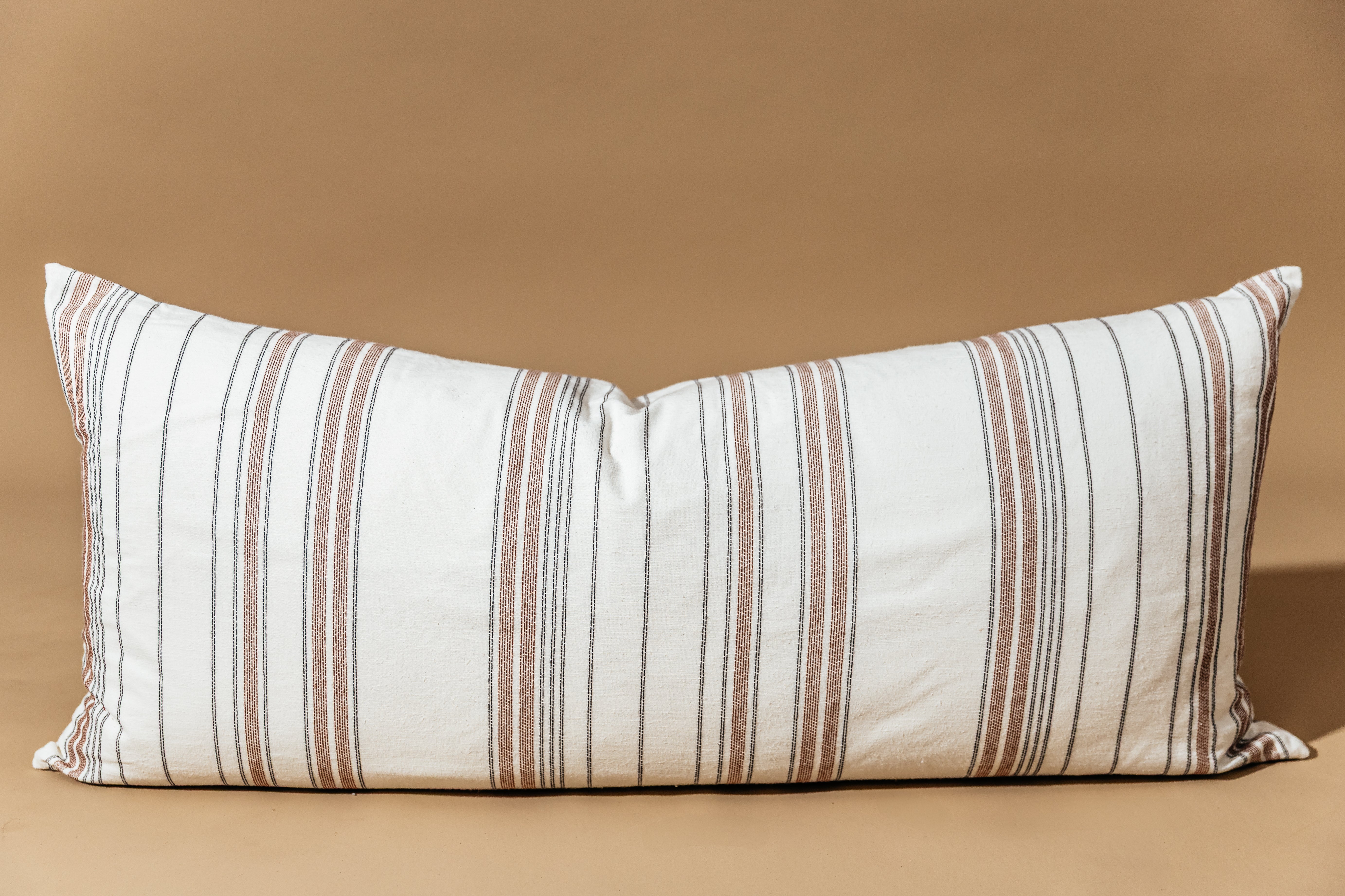 Franklin XL Lumbar Pillow Cover - Premium Support for Back Pain Relief - Perfect for Office Chairs, Car Seats & Home Decor