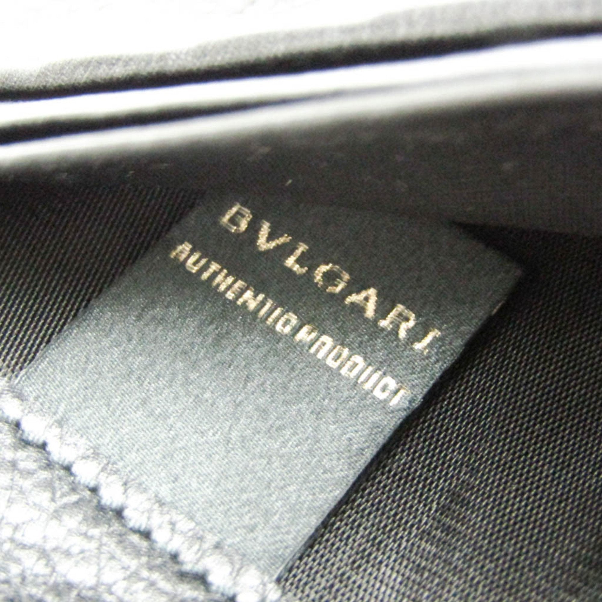 Bulgari Pebbled Leather Wallet for Men | Luxury Designer Bifold Wallet | Perfect for Everyday Use & Travel