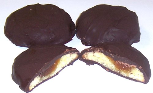 Scott's Cakes Dark Chocolate Covered Apricot Butter Cookies - 1 Pound Gourmet Bakery Gift Box | Perfect for Holidays, Parties & Corporate Gifting