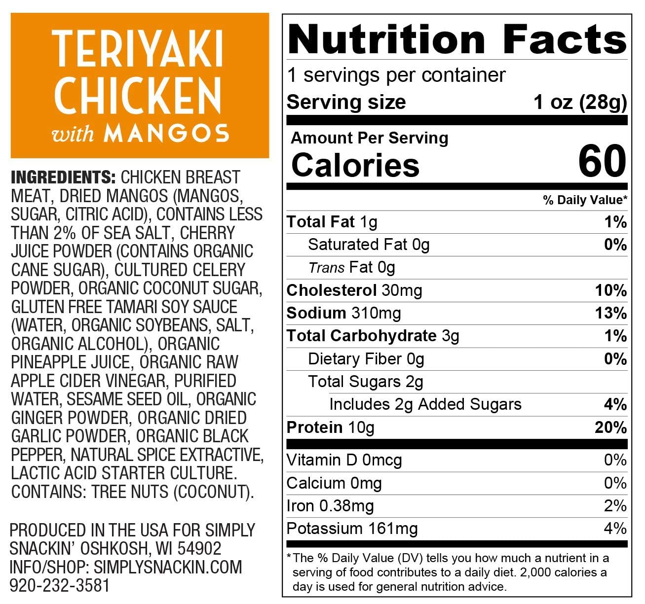 High Protein Dried Chicken Breast Snacks - Low Calorie, Gluten Free for Gym & Hiking