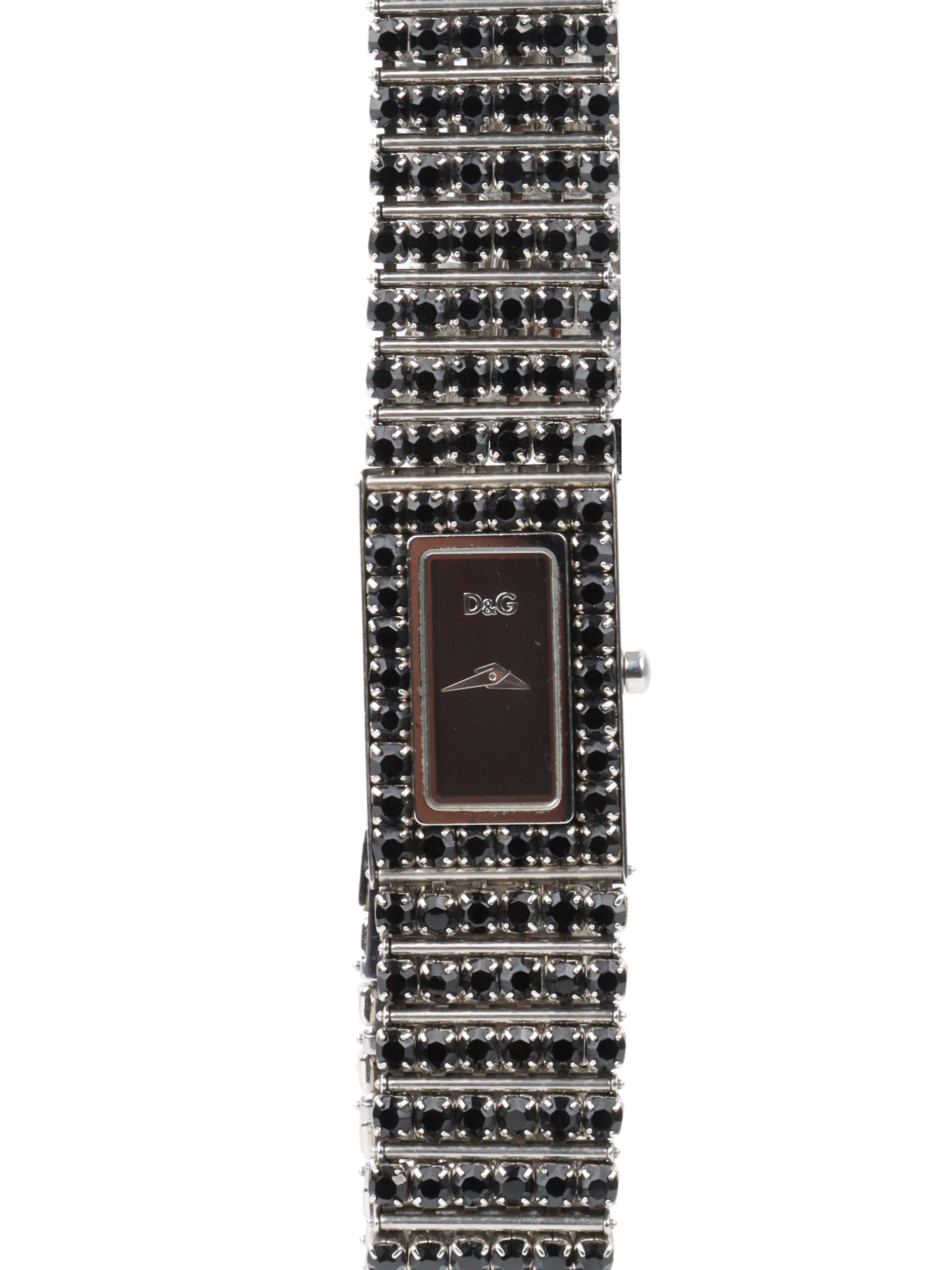 Dolce & Gabbana Black Leather Strap Dress Watch for Women - Elegant Luxury Timepiece for Business, Evening & Special Occasions