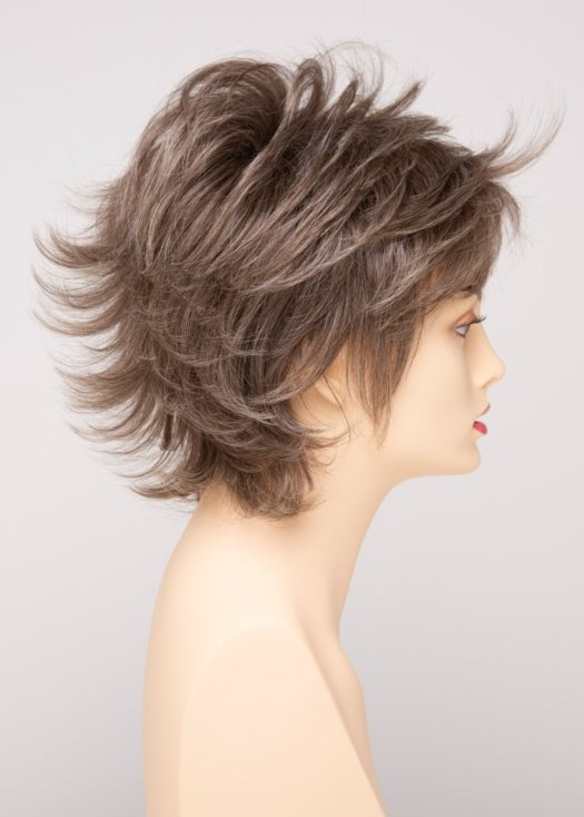 Aria Natural Looking Human Hair & Synthetic Blend Wig for Women - Perfect for Daily Wear, Cosplay & Special Occasions