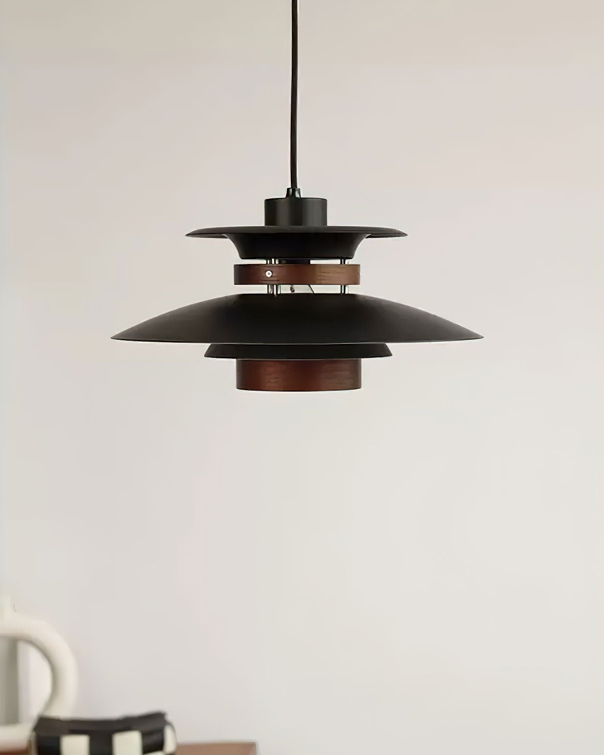 Modern Modular Layered Pendant Light Fixture - Adjustable Hanging Chandelier for Dining Room, Kitchen Island & Living Room Decor