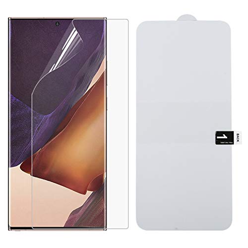 Premium Samsung Galaxy Note20 Ultra Screen Protector - Full Coverage Explosion-Proof Hydrogel Film for Ultimate Protection | Perfect for Gaming, Work & Outdoor Use