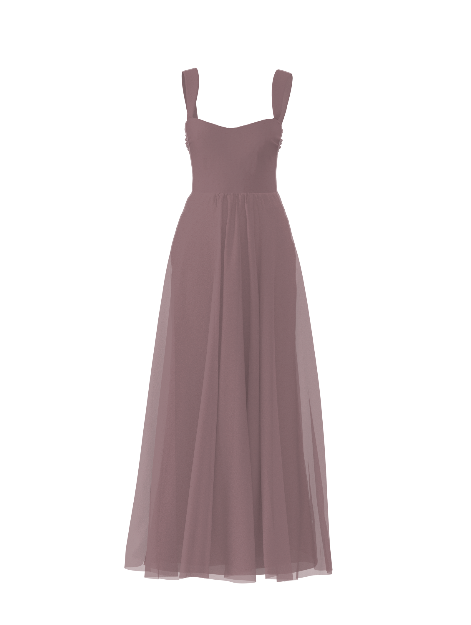 Alexis & Justine Women's Mauve Bodice and Skirt Set - Elegant Outfit for Parties, Weddings & Special Occasions