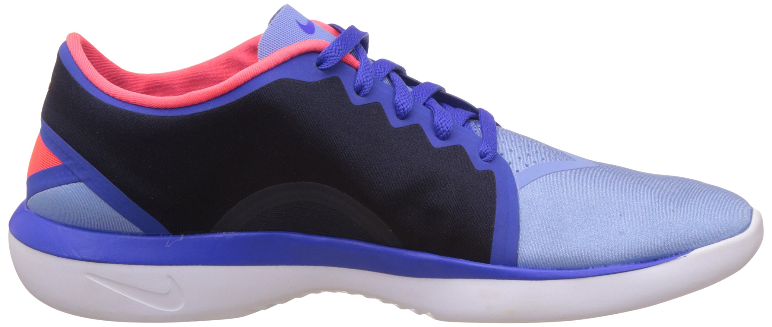 Nike Women's Lunar Sculpt Running Shoes - Lightweight Trainers for Jogging & Gym Workouts - US Size 6.5 - Chalk Blue/Bright Crimson - Perfect for Road Running & Fitness Training